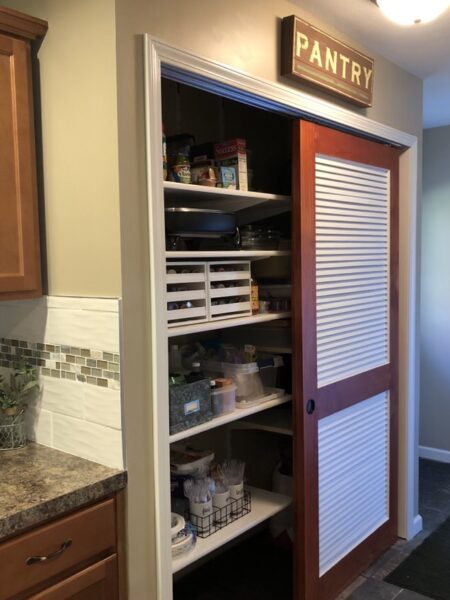 Finished Custom Pantry